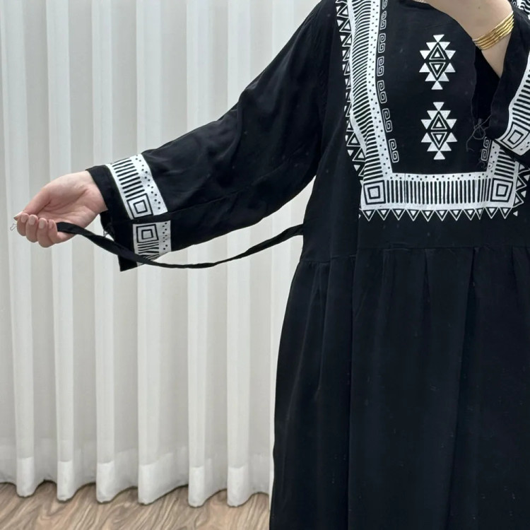 پیراهن نخی مدل پادمیرا R1842