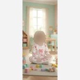 ست بلوز شلوار راحتی نوزادی دخترانه و پسرانه 0 تا 12 ماه