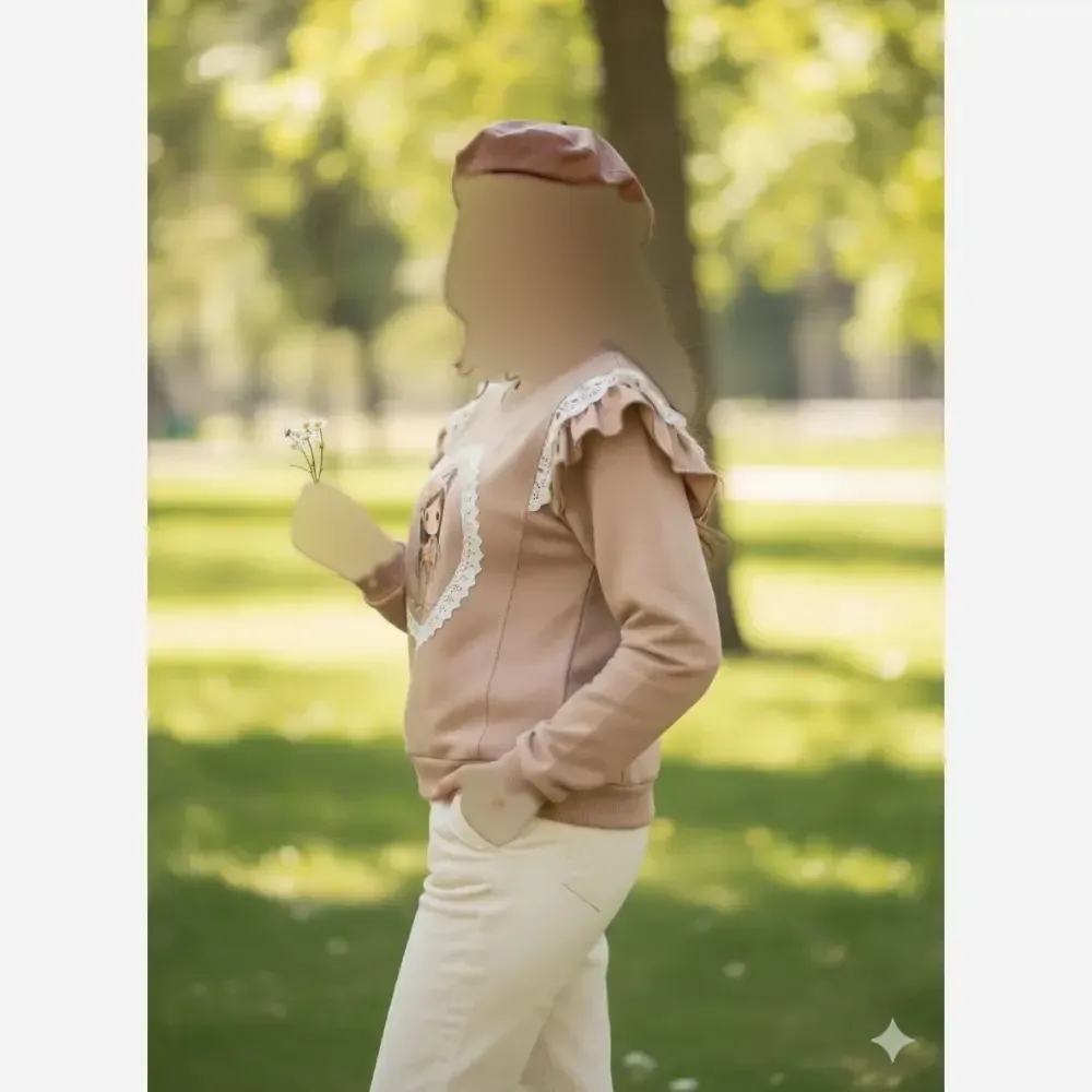 بلوز دورس و دانتل دخترانه مناسب 1 تا 15 سال
