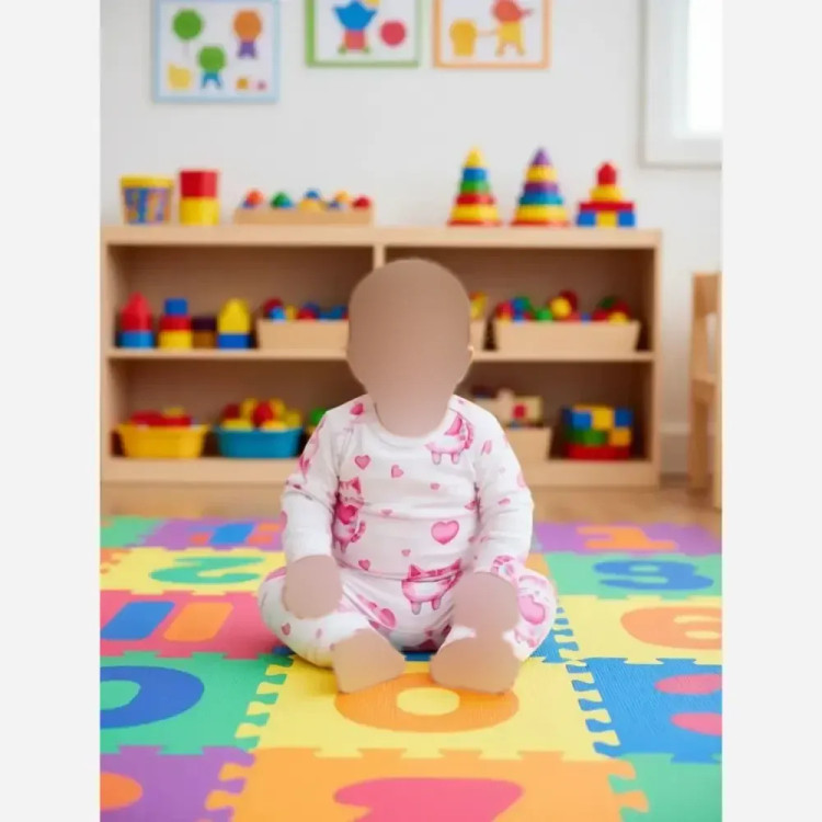 ست بلوز شلوار راحتی نوزادی دخترانه و پسرانه 0 تا 12 ماه