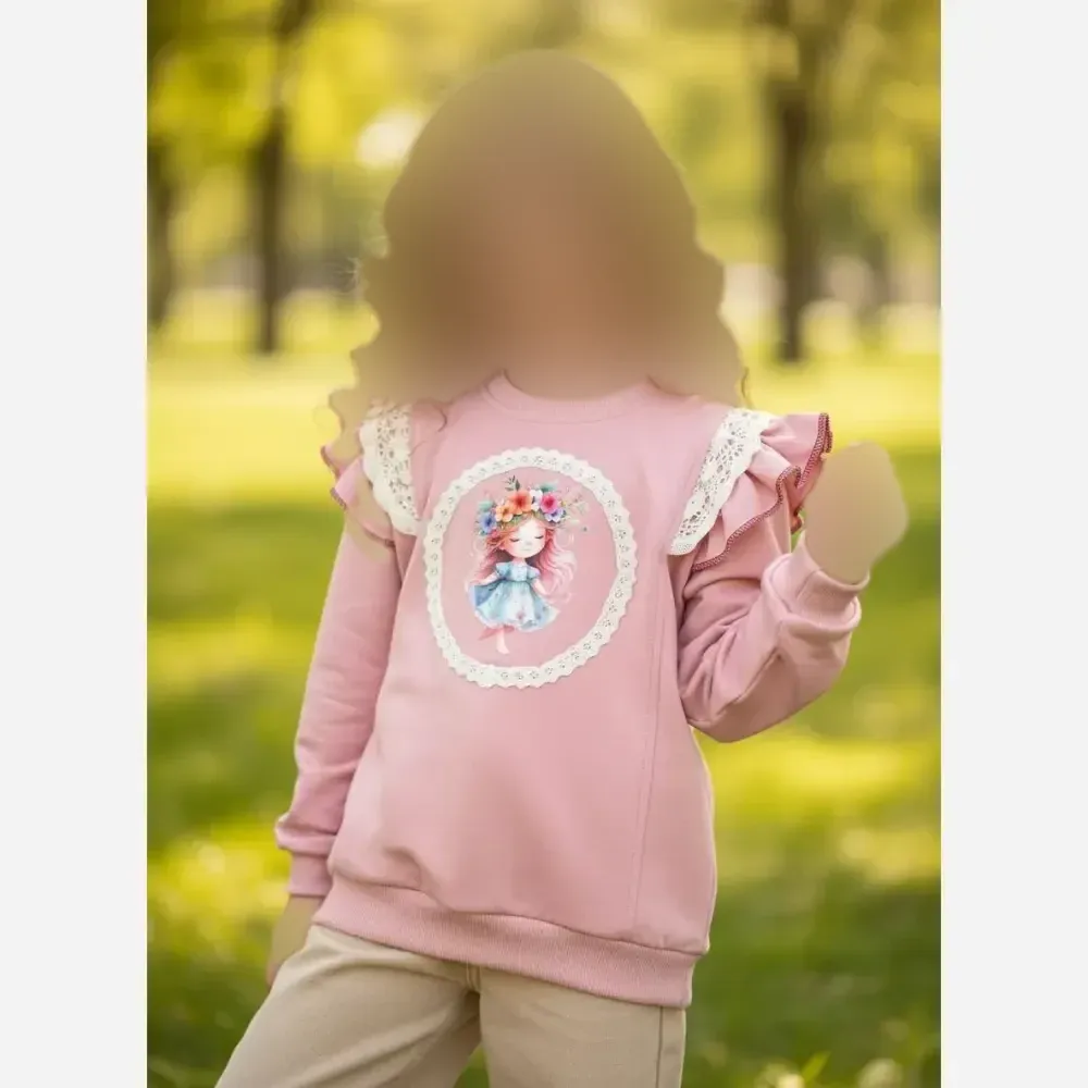 بلوز دورس و دانتل دخترانه مناسب 1 تا 15 سال
