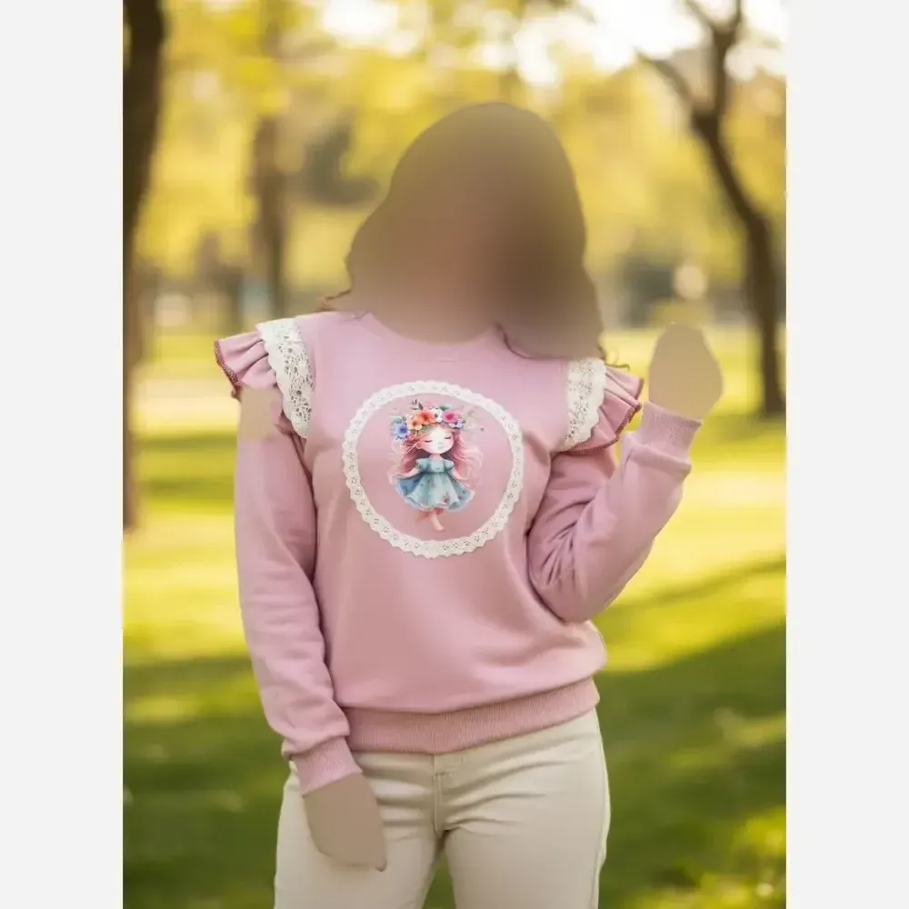 بلوز دورس و دانتل دخترانه مناسب 1 تا 15 سال
