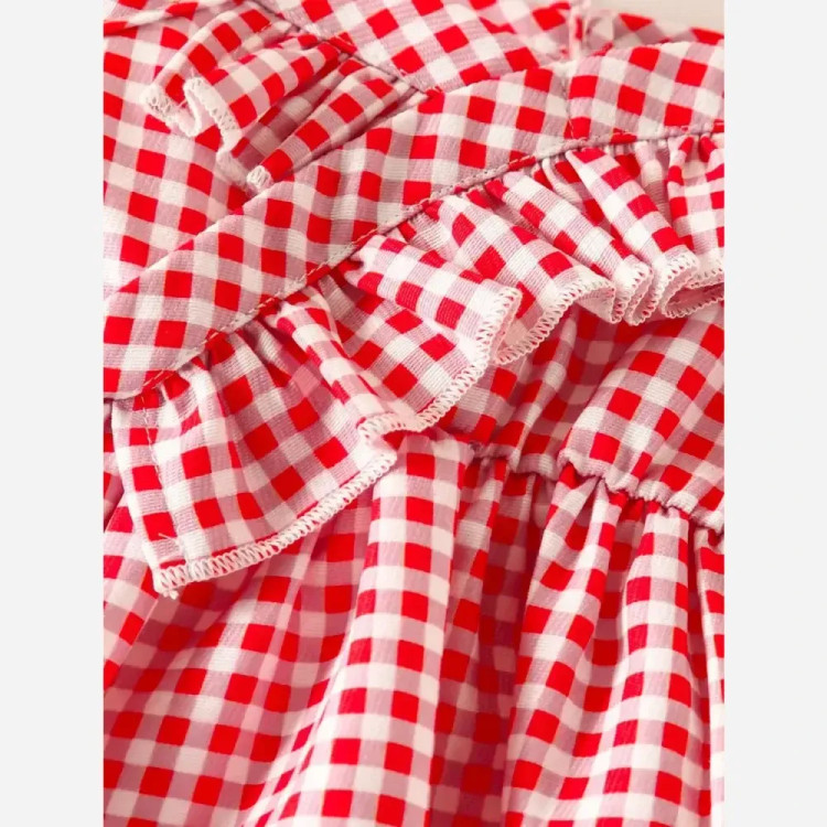 ست تاپ و شورت دخترانه وارداتی مناسب 6 ماه تا 4 سال