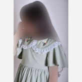 پیراهن دخترانه لینن گلدوزی شده تابستانه مناسب 3 تا 9 سال