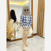 ست سه تیکه کت و دامن و تاپ دخترانه مجلسی سایز 50 و 55