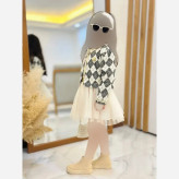 ست سه تیکه کت و دامن و تاپ دخترانه مجلسی سایز 50 و 55