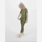 ست بلوز و شلوار راحتی دخترانه مناسب 2 تا 9 سال