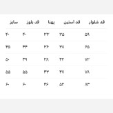 بلوز شلوار جین دخترانه مدل دورس و شلوار بگ سایز 40 تا 60