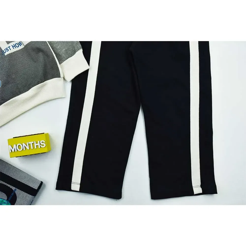 بلوز شلوار پسرانه پنبه سوپر طرح دار کد 10949