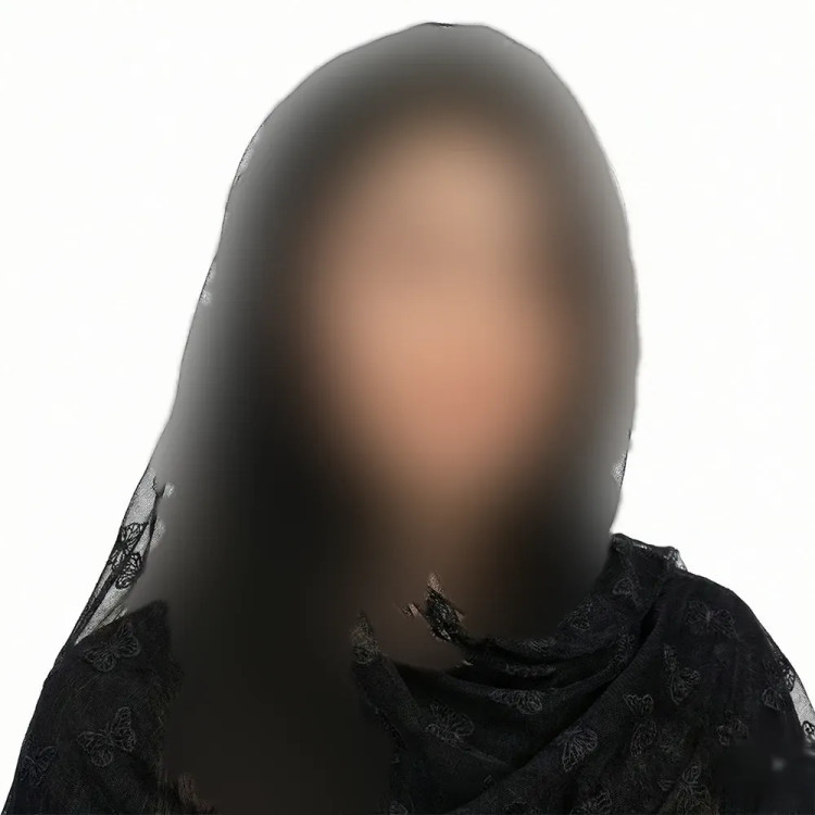 شال گیپور زنانه مشکی طرح پروانه ابعاد 67 در 198 سانتی متر
