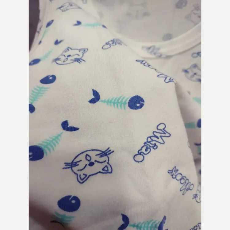 ست رکابی وشورت پیشی وماهی 😺🐟