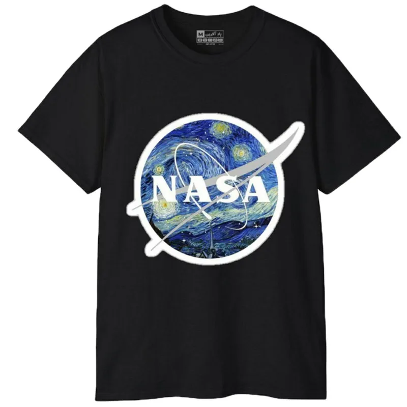 تیشرت آستین کوتاه مردانه پاد آفرین مدل ناسا کد 781