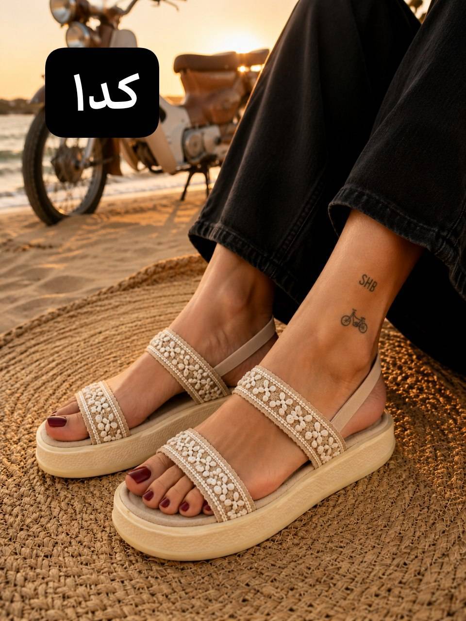 خرید و قیمت صندل زنانه سنتی زیره پلیمر سبک و راحت سایز 37 تا 40