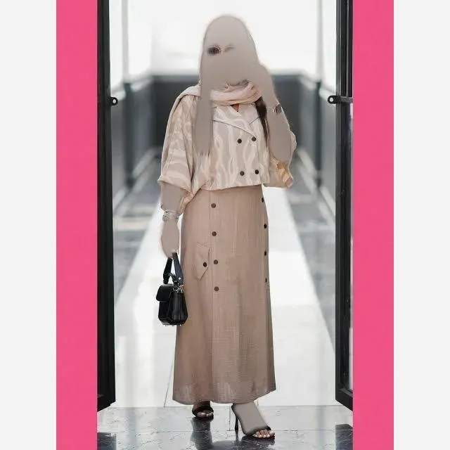ست شومیز ژاکار کسمه و شلوار شانتون زنانه فری سایز 36 تا 46