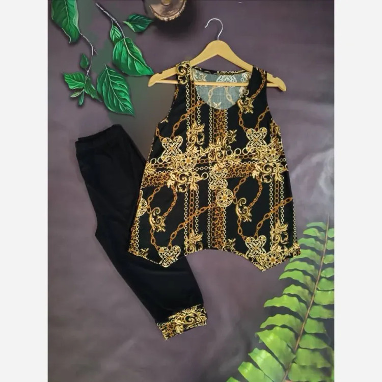 ست تاپ و شلوارک زنانه مدل ستاره جنس فلامنت فری سایز 36 تا 44