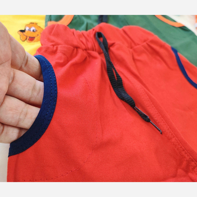 شلوارک راحتی بچگانه نخ پنبه لطیف و نرم
