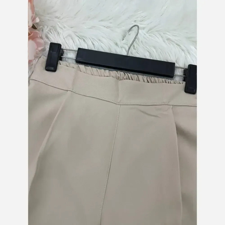 شلوار بگ زنانه پارچه مازراتی 330 گرم درجه یک پشت کش و جلو پیلی