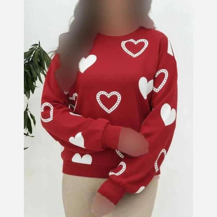 بلوز زنانه طرح برفینه جنس پنبه گلکسی فری سایز 36 تا 44