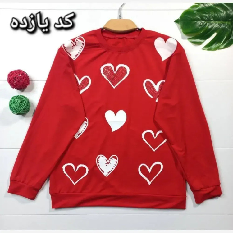 بلوز زنانه طرح برفینه جنس پنبه گلکسی فری سایز 36 تا 44