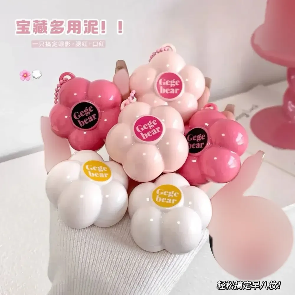 مربای لب و گونه خمیری طرح گل GeGe Bear