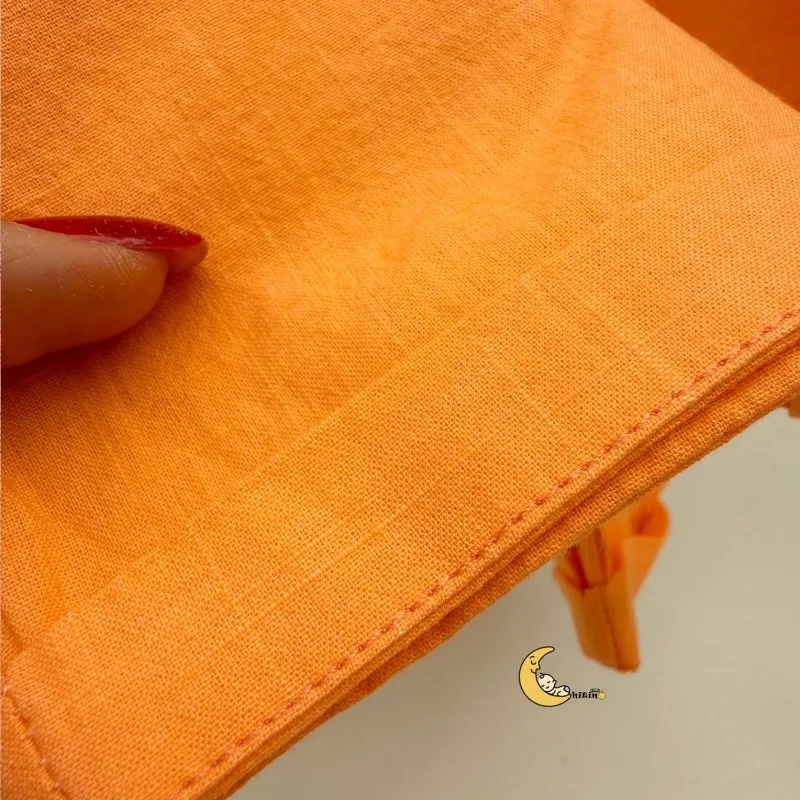 رامپر دخترانه لینن صد در صد نخ سایزبندی 8 ماه تا 4 سال 3 رنگ