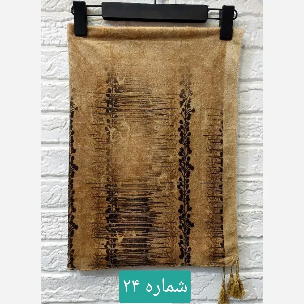 شال زنانه اسپرت نخ پنبه قواره بلند با ایستایی عالی