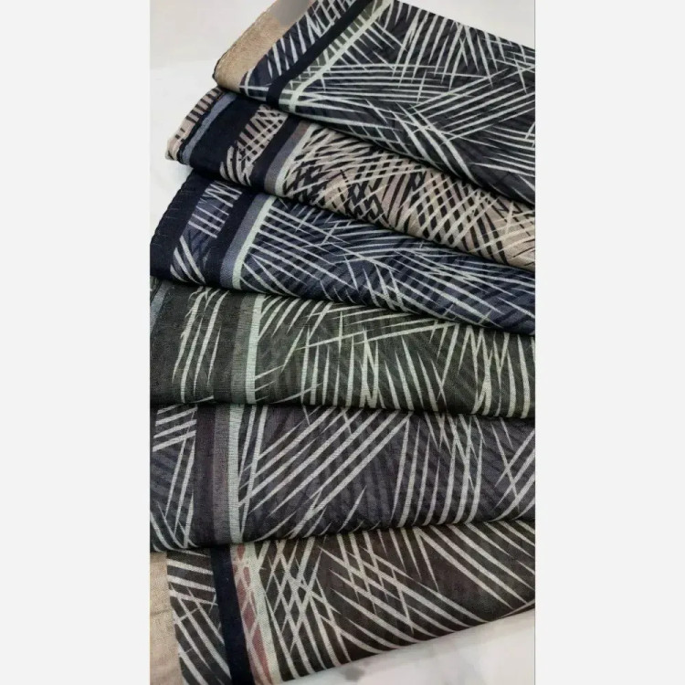 فروش عمده روسری نخی قواره یک متری دوردوخت (بسته 150 عددی)