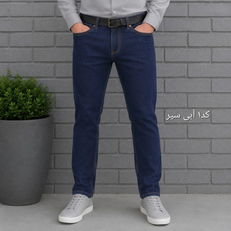 شلوار جین مردانه راسته پنبه فلامنت در هفت رنگ سایز 40 تا 58