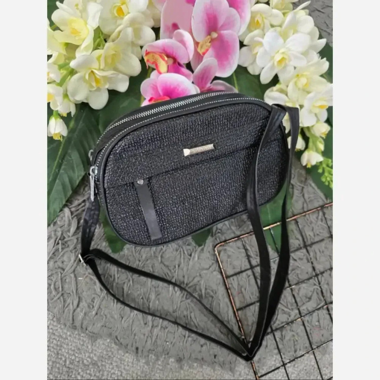 کیف زنانه مدل آیدا جنس چرم طرح کنفی سه خونه