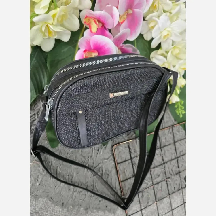 کیف زنانه مدل آیدا جنس چرم طرح کنفی سه خونه