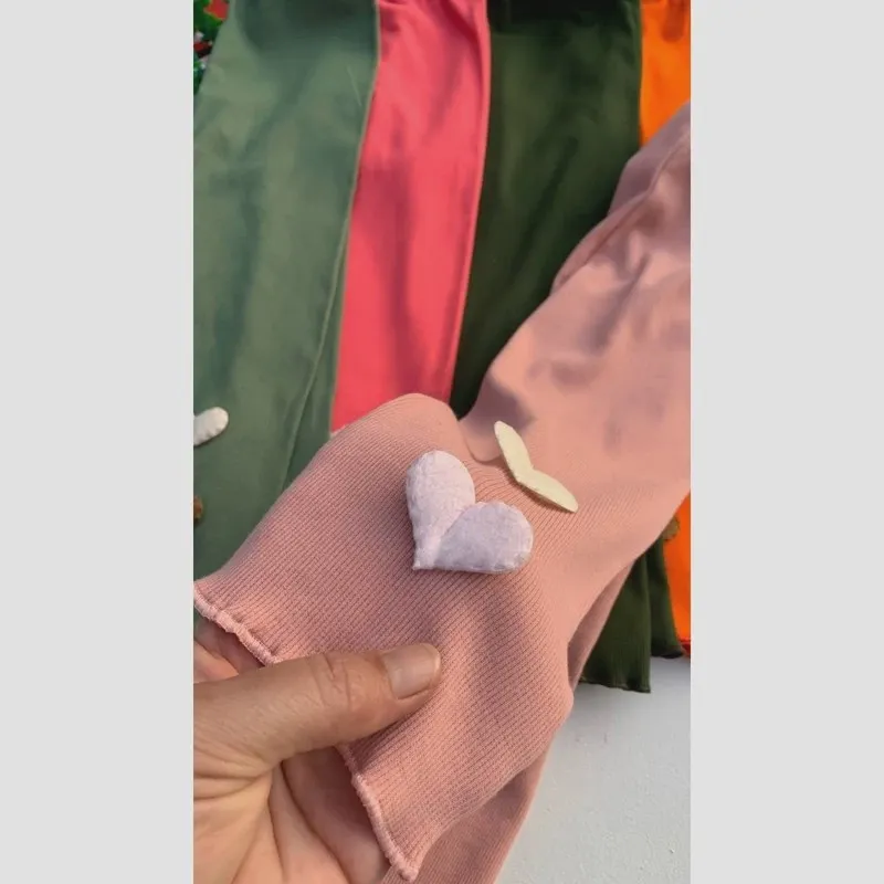 لگ فانریپ پنبه دخترانه سایز 40 تا 55 مناسب 2 تا 9 سال