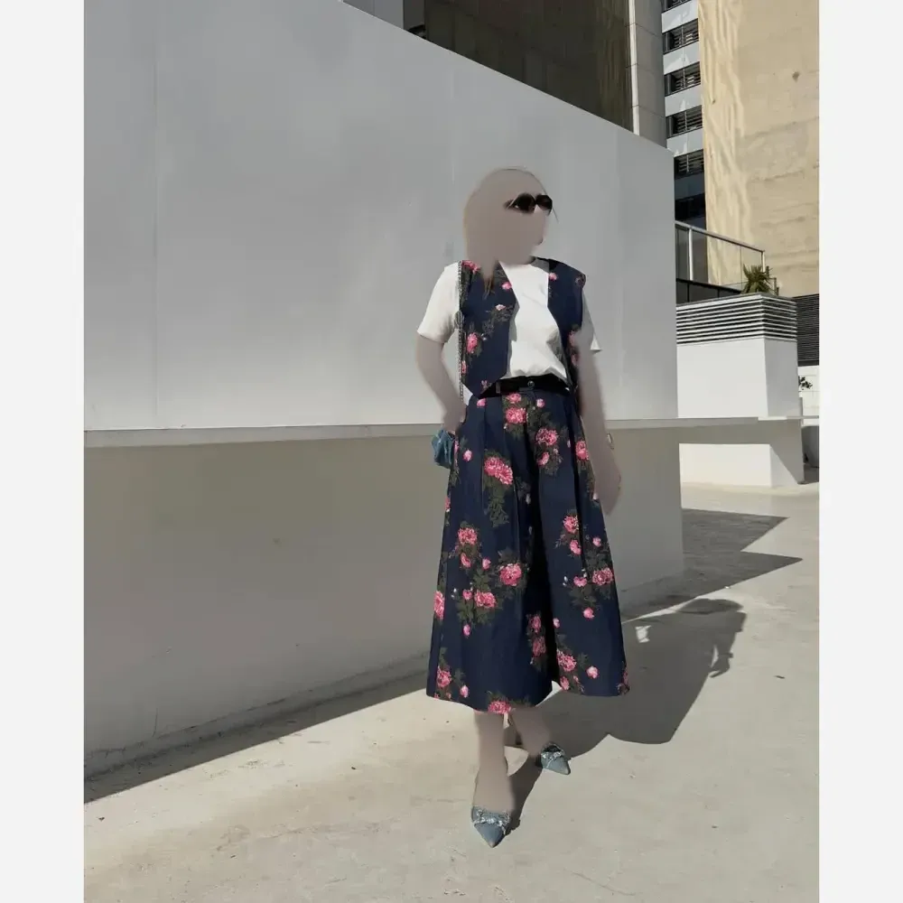 ست سه تیکه دیانا وست و شلوار لنین شومیز داکرون