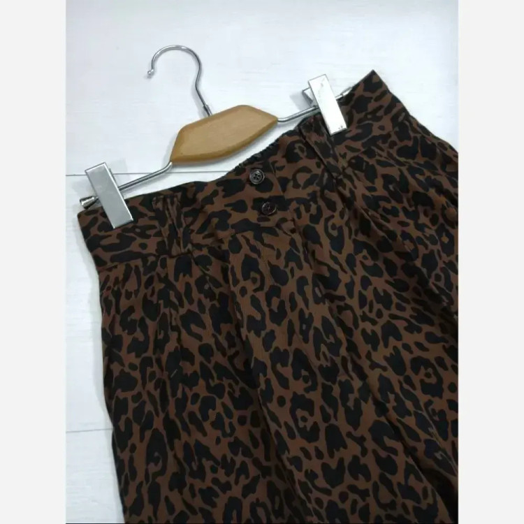 شلوار سیلک بگ زنانه جنس سیلک درجه یک سایز L تا XXL