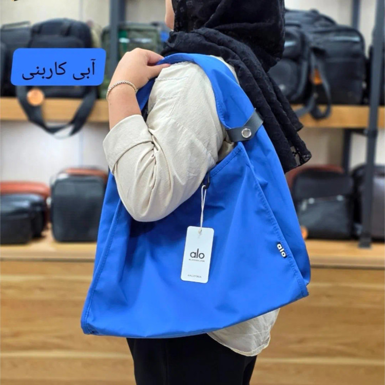 ساک پینترستی زنانه پارچه خلبانی وارداتی مناسب روزمره و ورزش