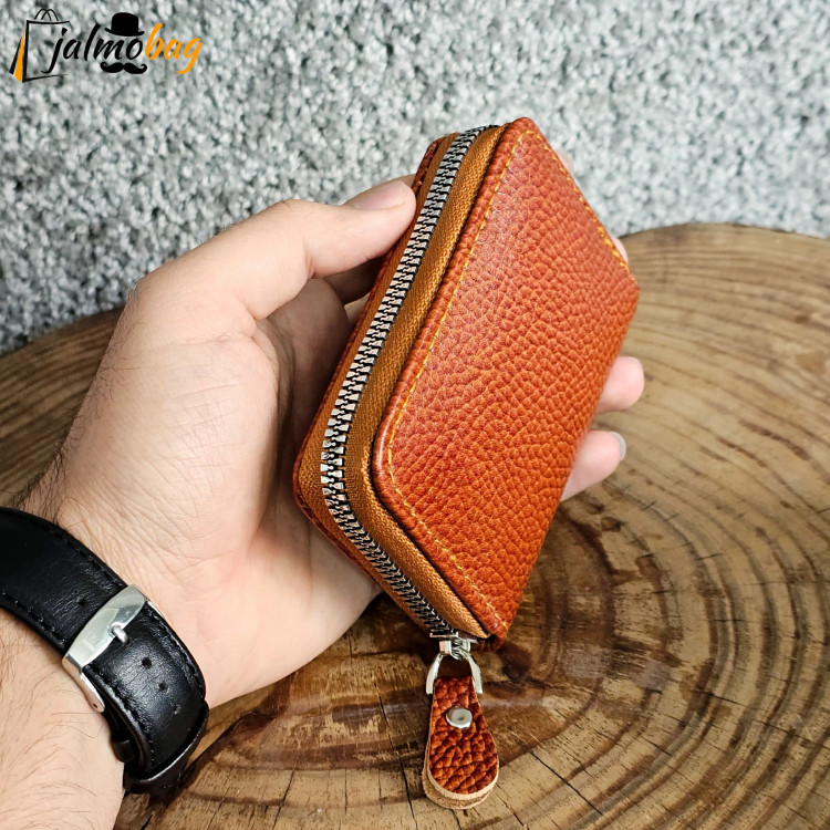 جاکارتی زیپدار چرم اصل گاوی مردانه و زنانه
