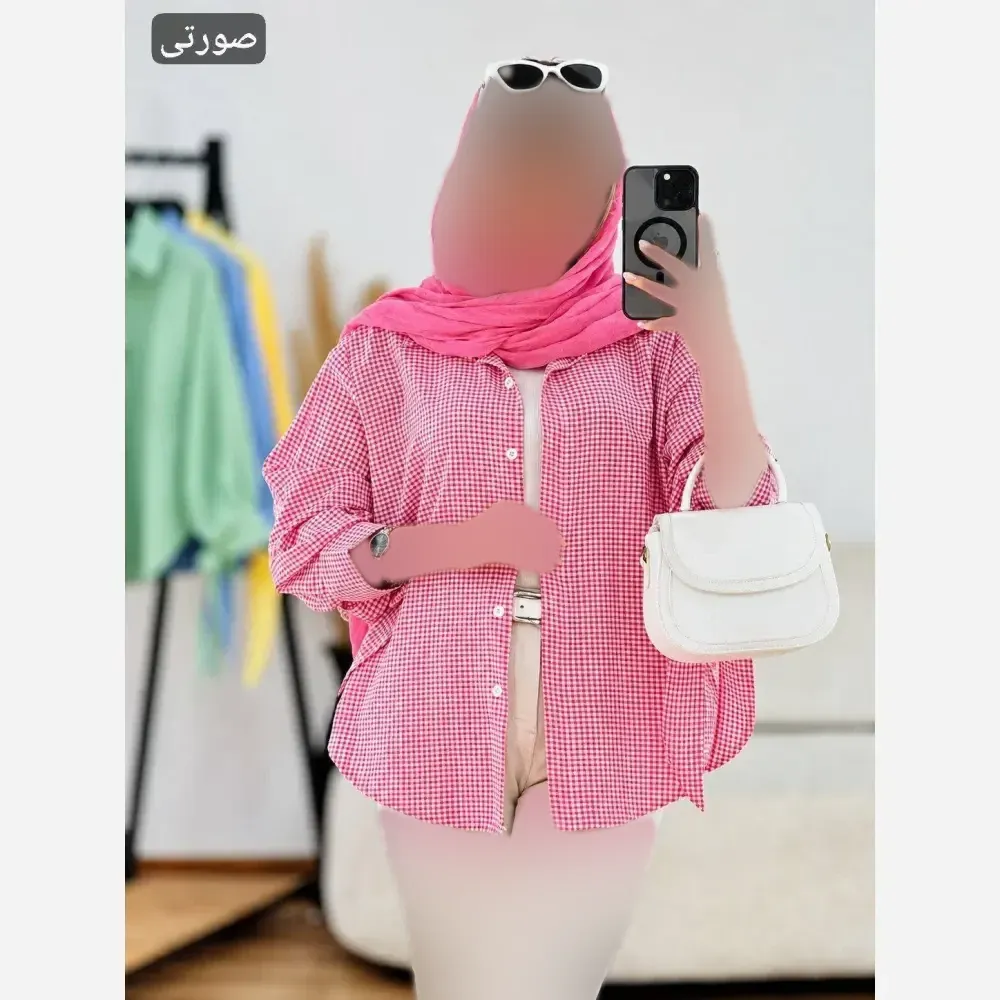 مانتو آستین گره ای نهال تترون نخ اعلا فری سایز