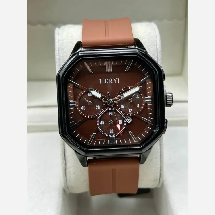 ساعت مچی مردانه هابلوت طرح HERIY اسپرت طرح سه موتوره با بند پیو