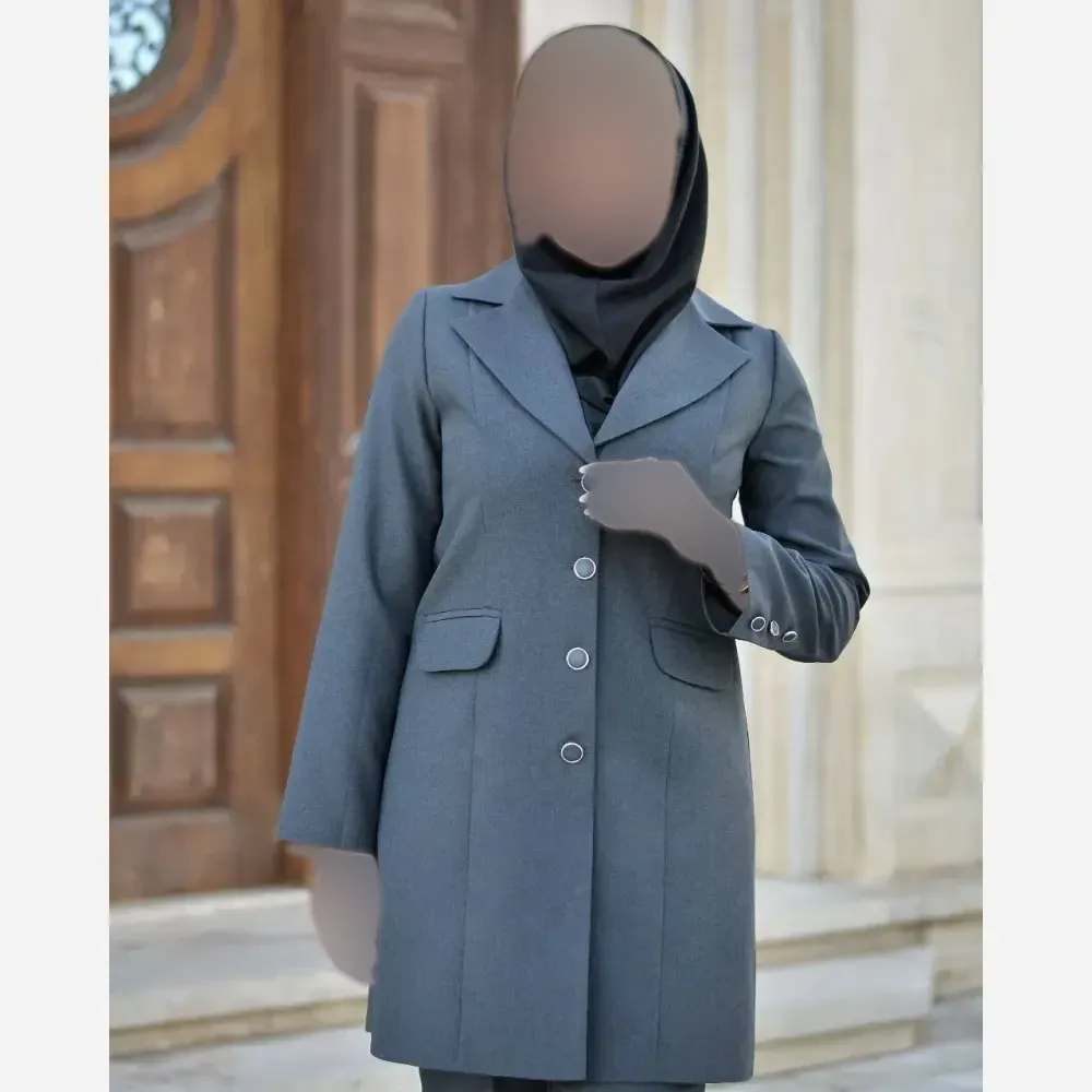 مانتو شلوار اداری لطیفه جنس فاستونی
