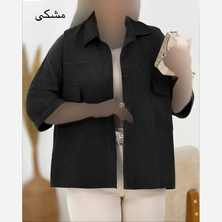 شومیز بیتا زنانه جنس شانتون اسلپ در رنگ بندی متنوع و سایز 1 و 2