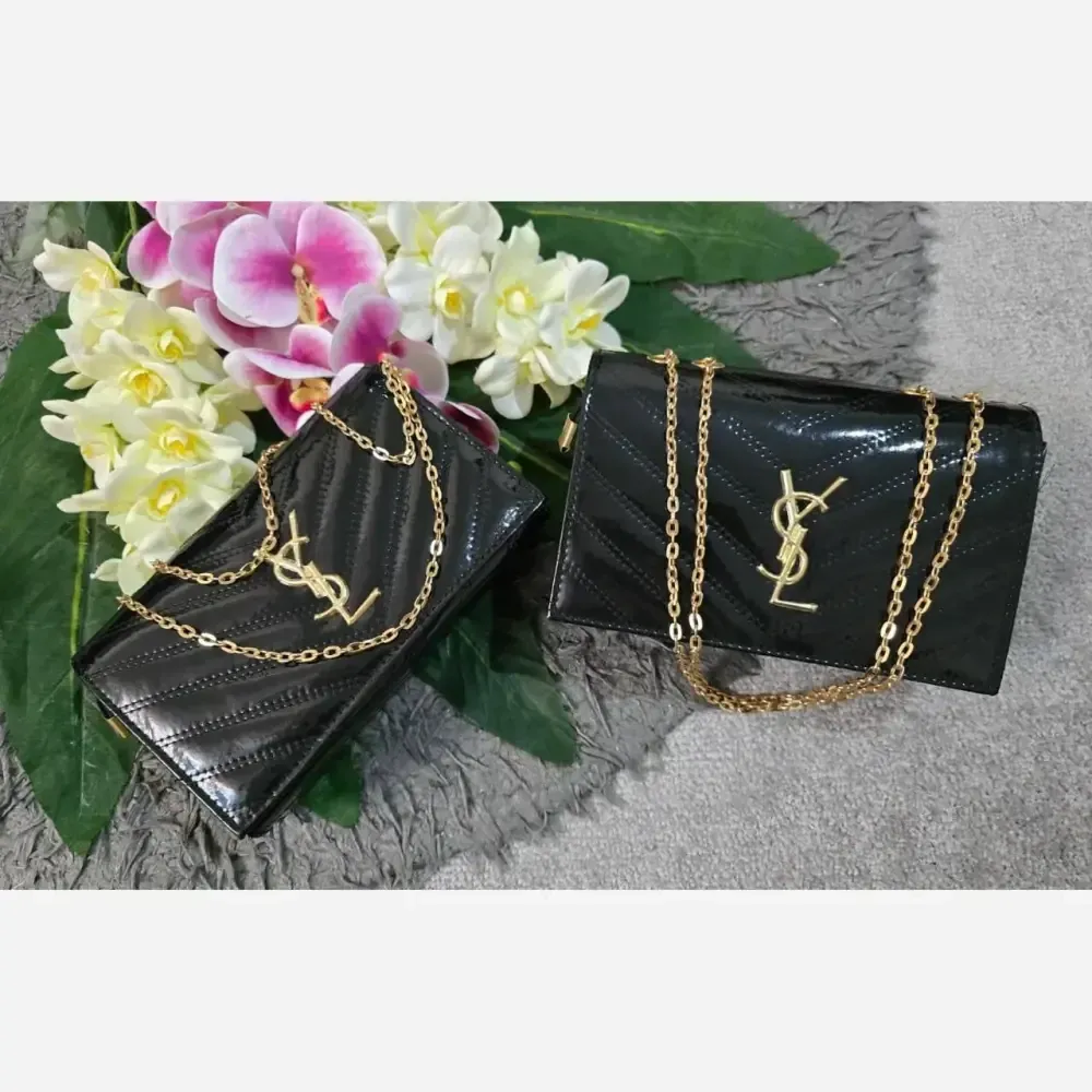 کیف مجلسی لادن ورنی کرم زرشکی فری سایز شیک
