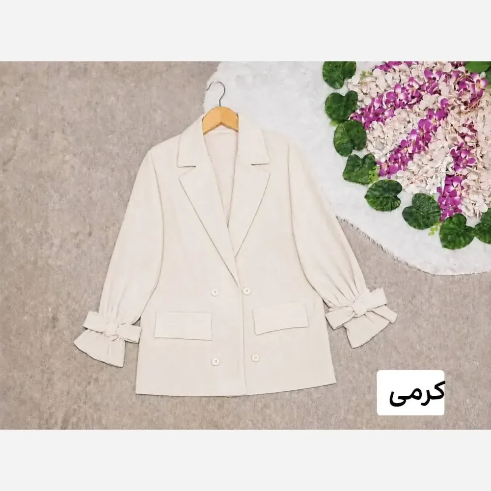 کت زنانه کیانا جنس اطلسی درجه یک فری سایز