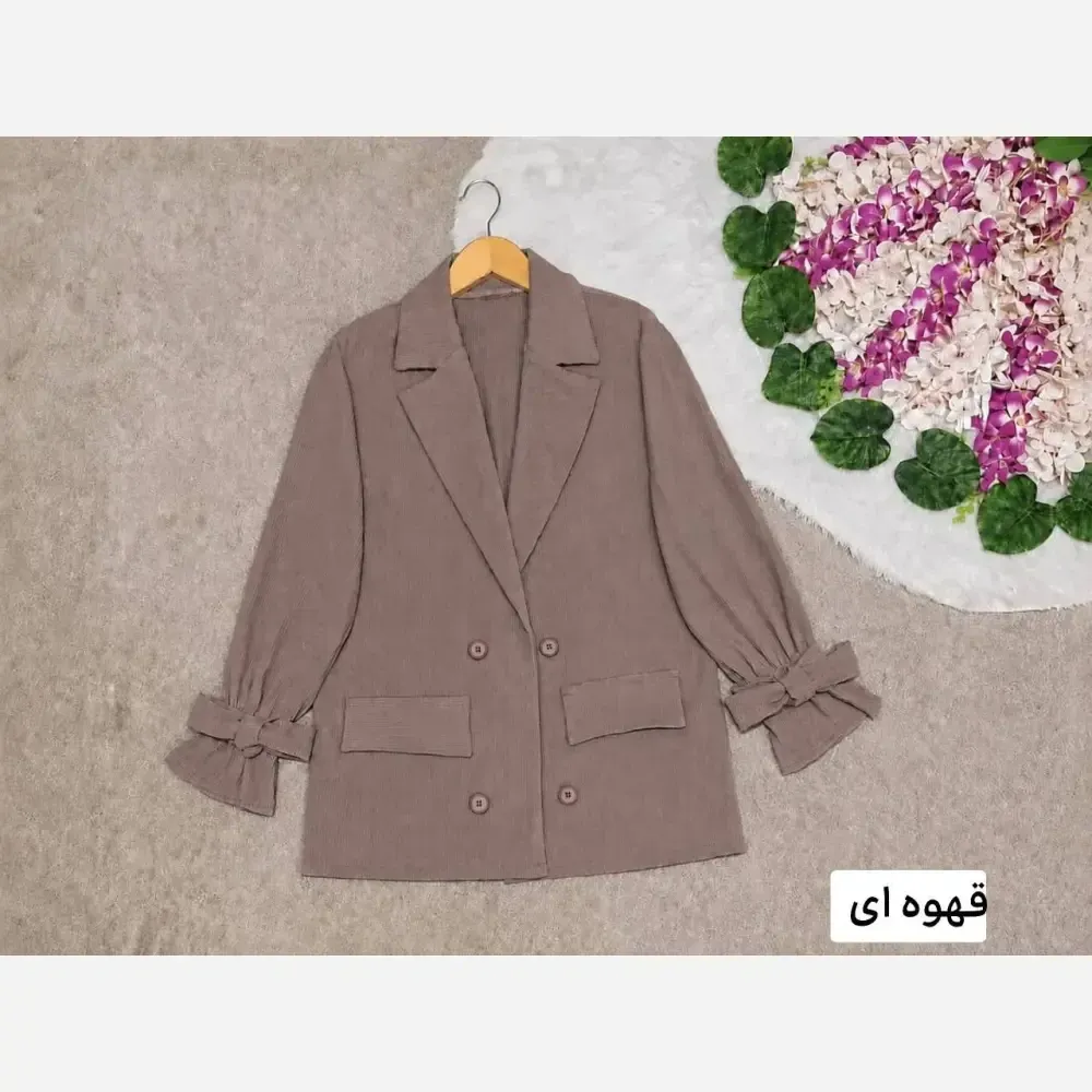 کت زنانه کیانا جنس اطلسی درجه یک فری سایز