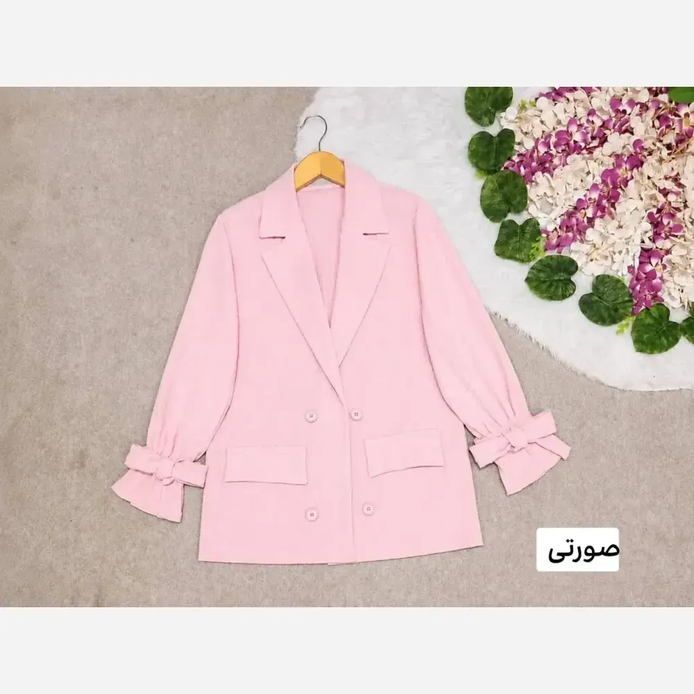 کت زنانه کیانا جنس اطلسی درجه یک فری سایز