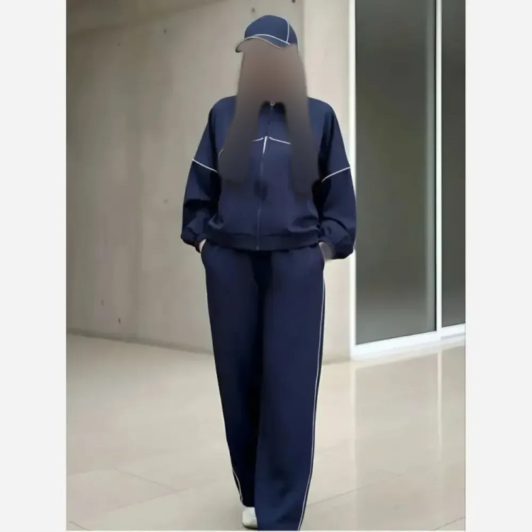 ست سوییشرت و شلوار زنانه نانسی جنس مازراتی درجه یک فری سایز