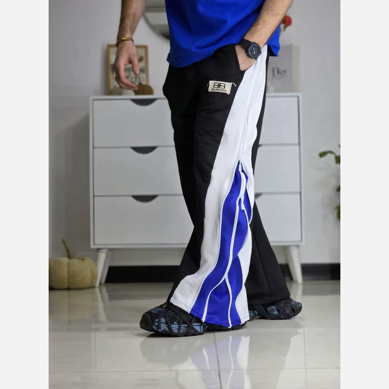شلوار اسلش بگ بغل زیپ