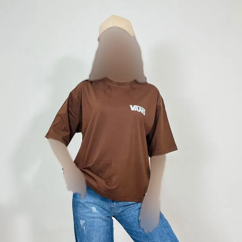 تیشرت نخ پنبه زنانه فری سایز چاپ ونس