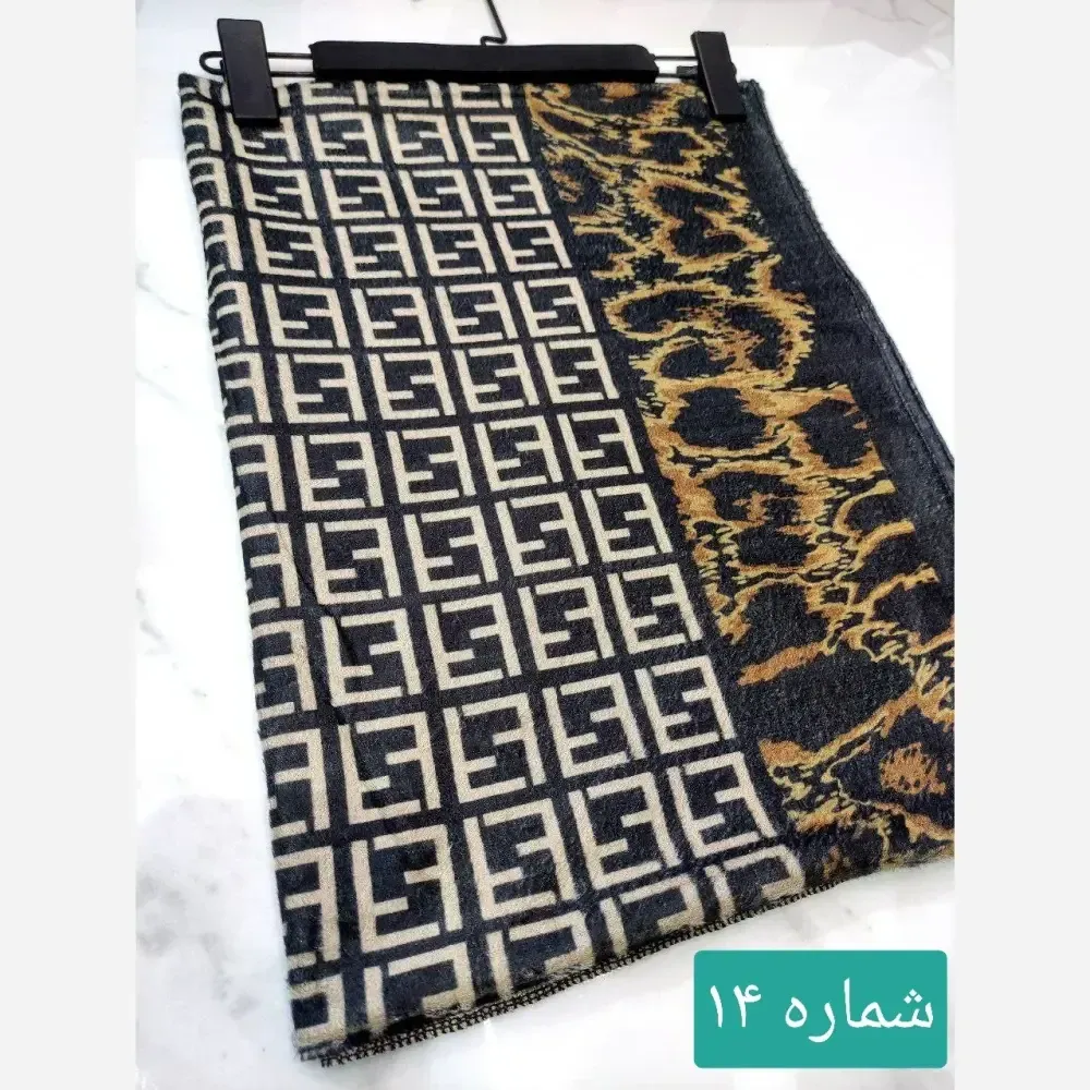 شال نخ پنبه زنانه مجلسی و اسپرت قواره بلند