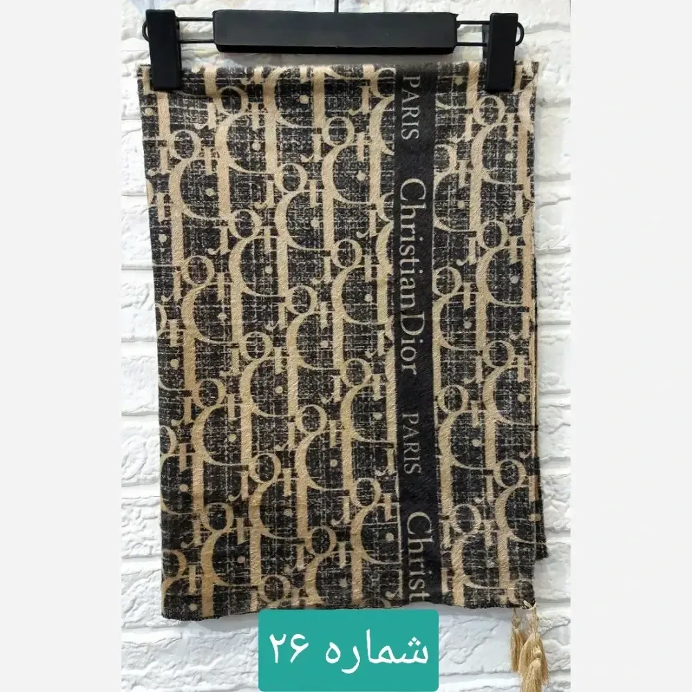 شال زنانه اسپرت نخ پنبه قواره بلند