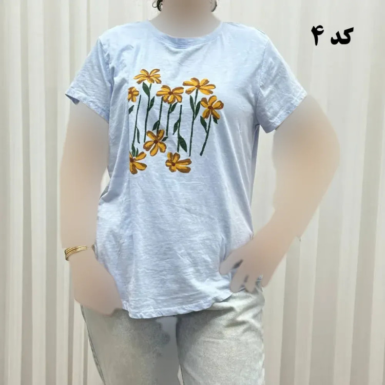 تیشرت طرحدار وارداتی کد 1174 سایزبندی کامل S تا XXXL بدون آبرفت و رنگ رفت