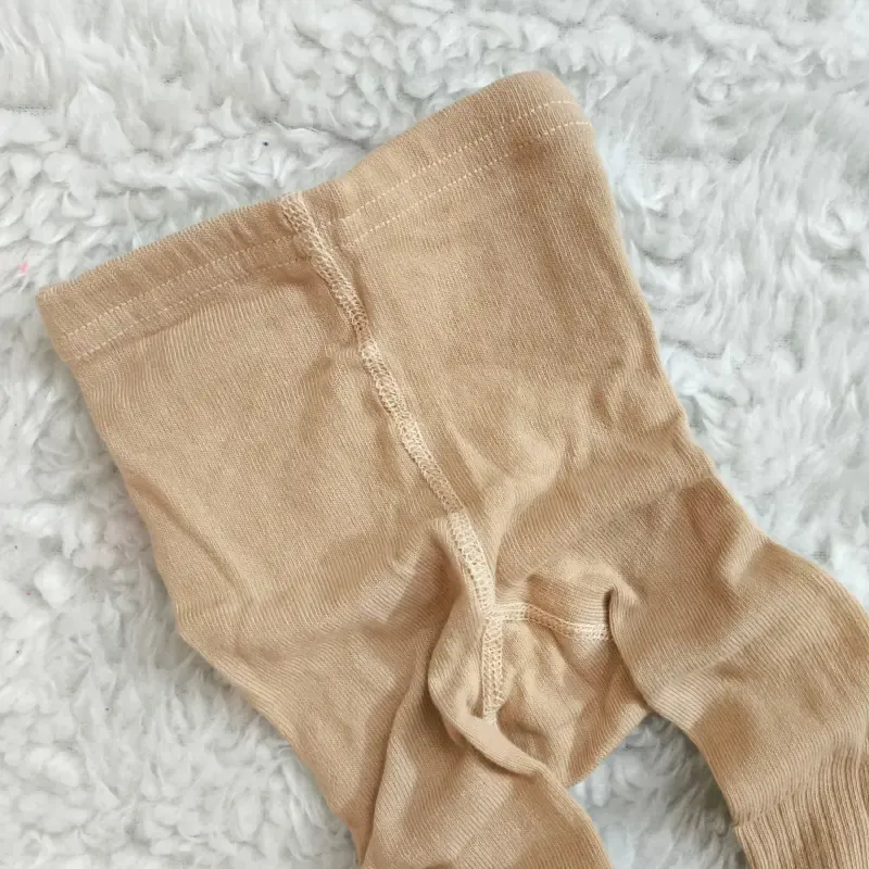 جوراب شلواری کبریتی بابونه دخترانه نوزادی پنبه ای نرم تا 7 سال